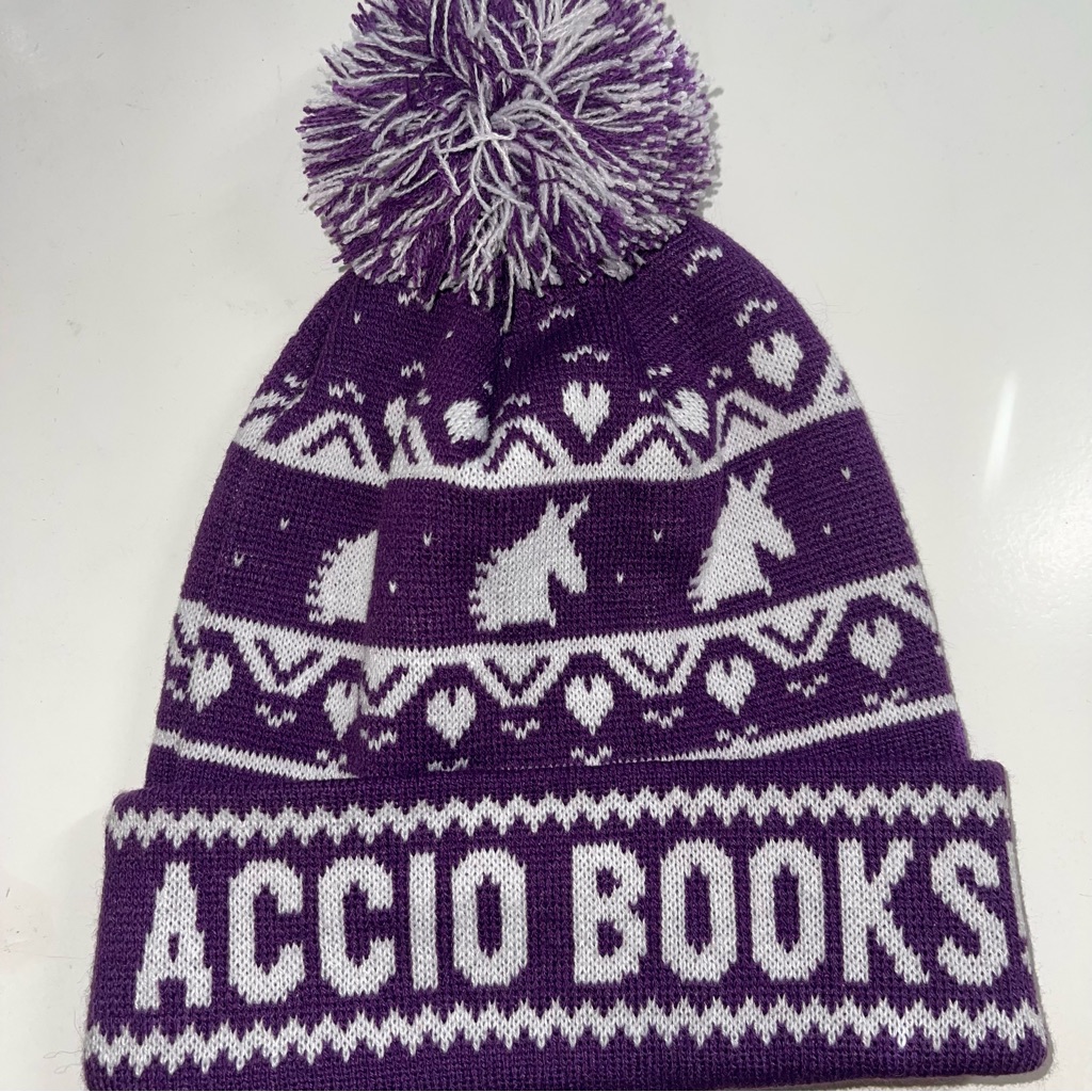 Brand New Accio Books Beanie